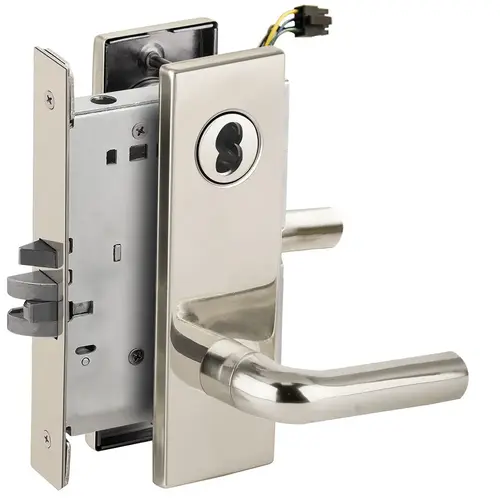 Lock Electric Mortise Lock Bright Stainless Steel