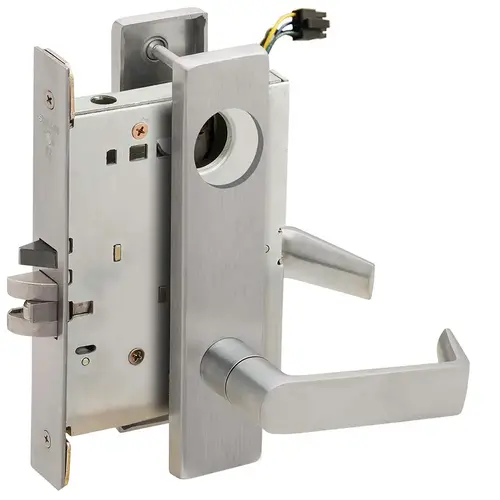 Lock Electric Mortise Lock Satin Chromium Plated