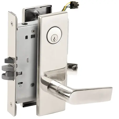 Lock Electric Mortise Lock Bright Stainless Steel