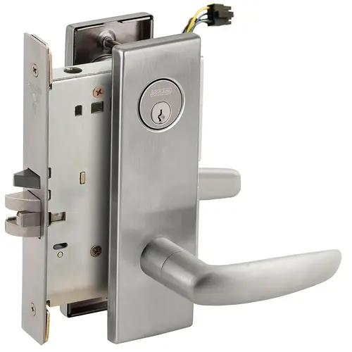 Lock Electric Mortise Lock Satin Stainless Steel