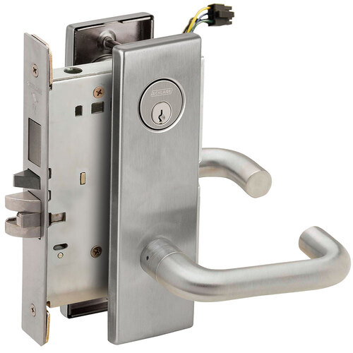 Lock Electric Mortise Lock Satin Chromium Plated