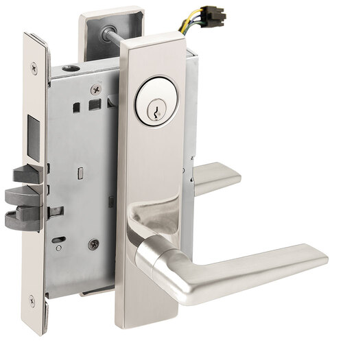 Lock Electric Mortise Lock Bright Stainless Steel