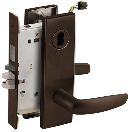 Lock Electric Mortise Lock Aged Bronze