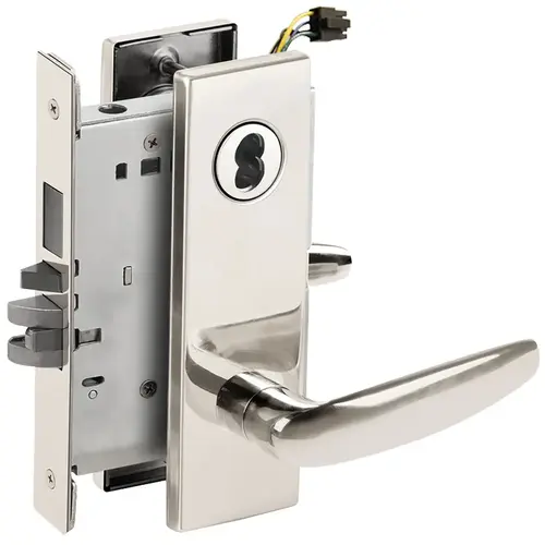 Lock Electric Mortise Lock Bright Chromium Plated