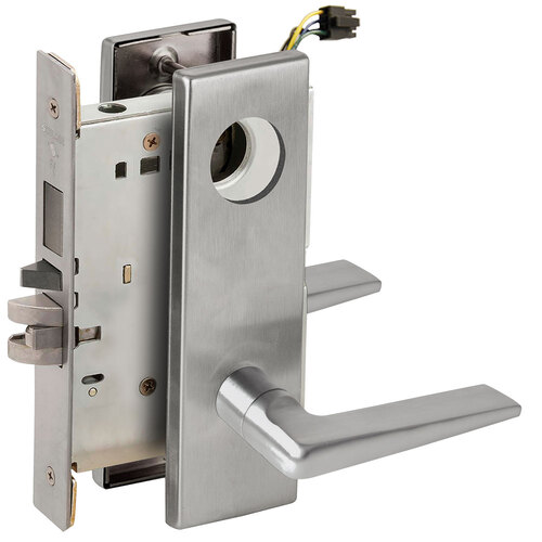 Lock Electric Mortise Lock Satin Stainless Steel