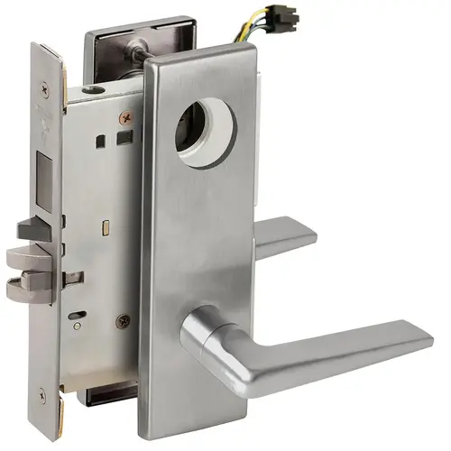 Lock Electric Mortise Lock Satin Stainless Steel