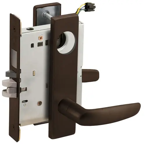 Lock Electric Mortise Lock Aged Bronze