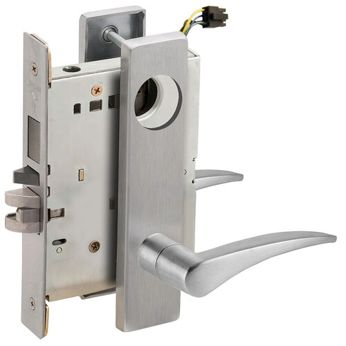 Lock Electric Mortise Lock Satin Chromium Plated