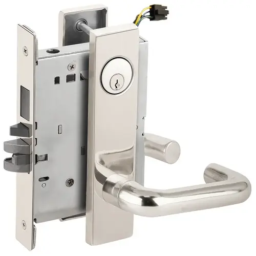 Lock Electric Mortise Lock Bright Chromium Plated