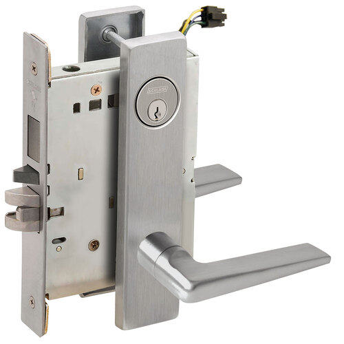 Lock Electric Mortise Lock Satin Chromium Plated