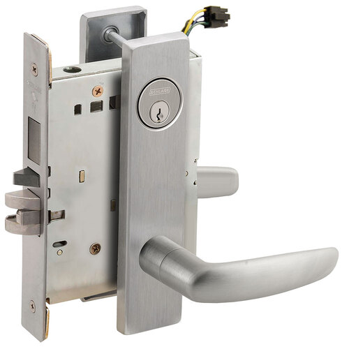 Lock Electric Mortise Lock Satin Stainless Steel