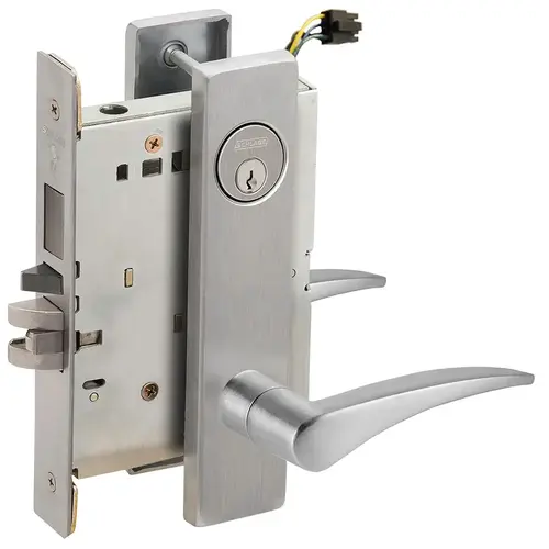 Lock Electric Mortise Lock Satin Chromium Plated