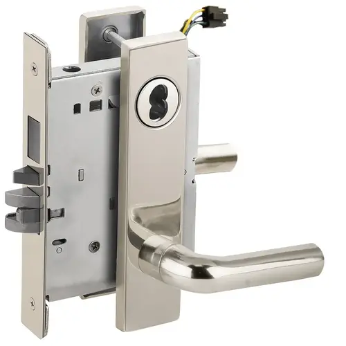 Lock Electric Mortise Lock Bright Stainless Steel