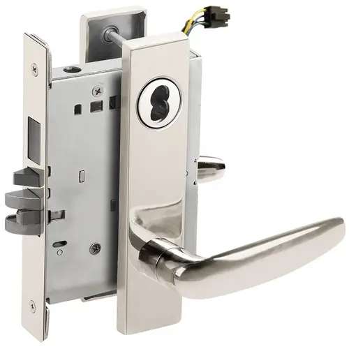 Lock Electric Mortise Lock Bright Chromium Plated