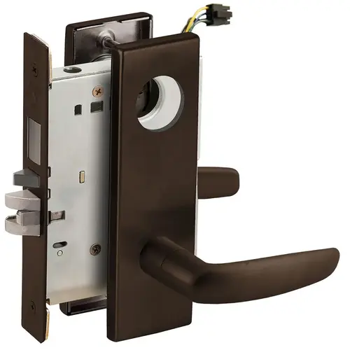 Lock Electric Mortise Lock Aged Bronze