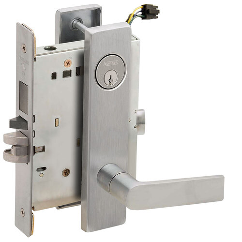 Lock Electric Mortise Lock Satin Stainless Steel