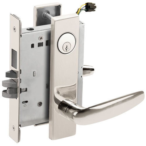 Lock Electric Mortise Lock Bright Stainless Steel