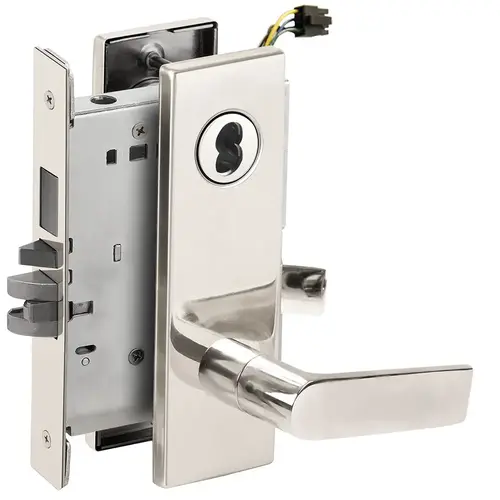 Lock Electric Mortise Lock Bright Stainless Steel