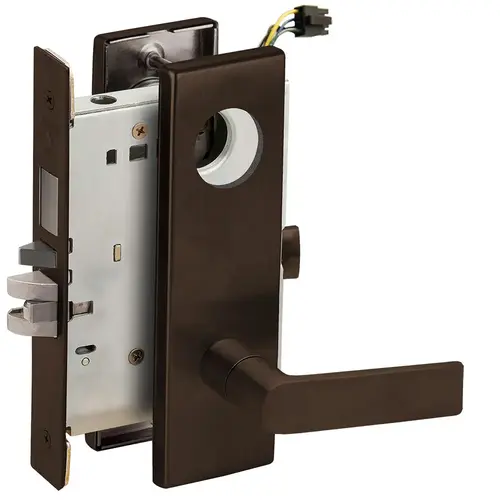 Lock Electric Mortise Lock Aged Bronze