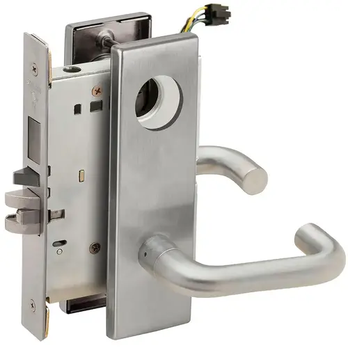 Lock Electric Mortise Lock Satin Chromium Plated