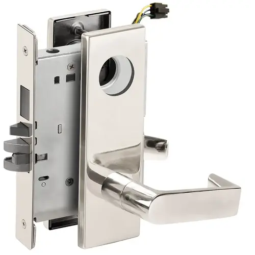 Lock Electric Mortise Lock Bright Stainless Steel