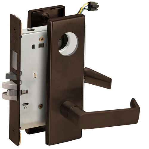 Lock Electric Mortise Lock Aged Bronze