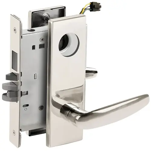 Lock Electric Mortise Lock Bright Stainless Steel