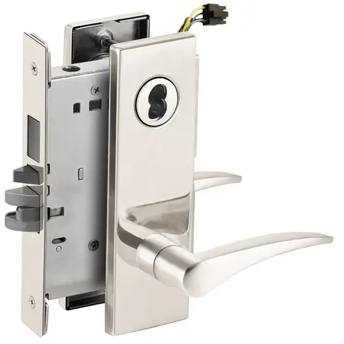 Electric Mortise Lock Bright Chromium Plated