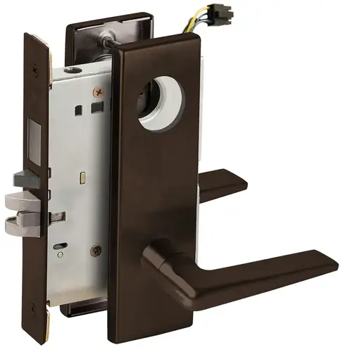 Lock Electric Mortise Lock Aged Bronze