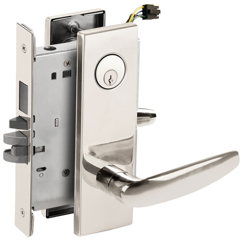 Lock Electric Mortise Lock Bright Chromium Plated