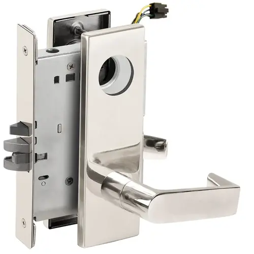 Lock Electric Mortise Lock Bright Stainless Steel