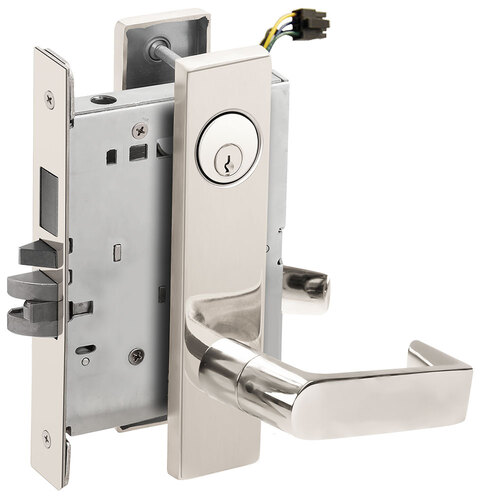 Lock Electric Mortise Lock Bright Chromium Plated