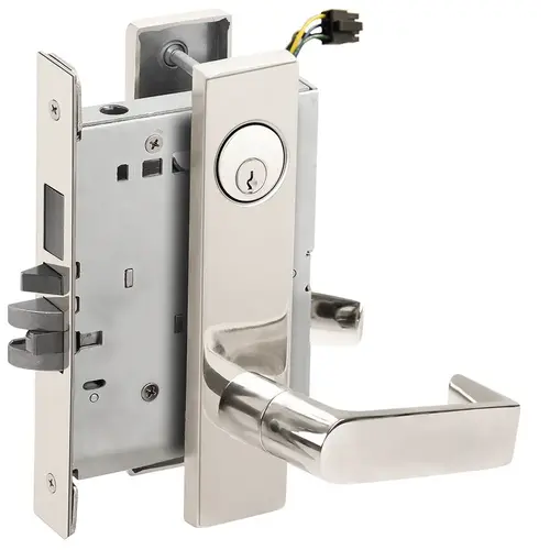 Lock Electric Mortise Lock Bright Stainless Steel