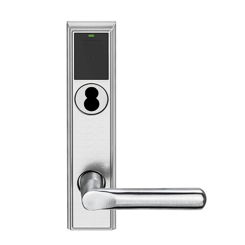 Wireless Mortise Lock Bright Chrome