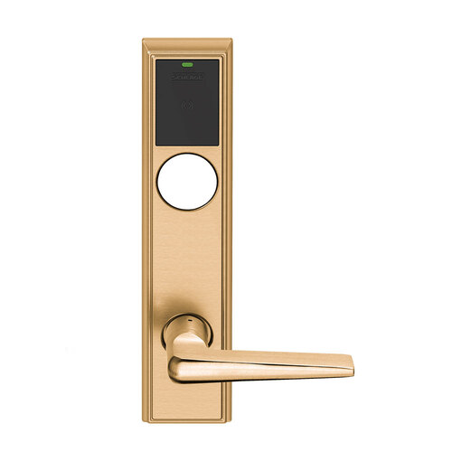 Wireless Mortise Lock Satin Bronze Clear Coated