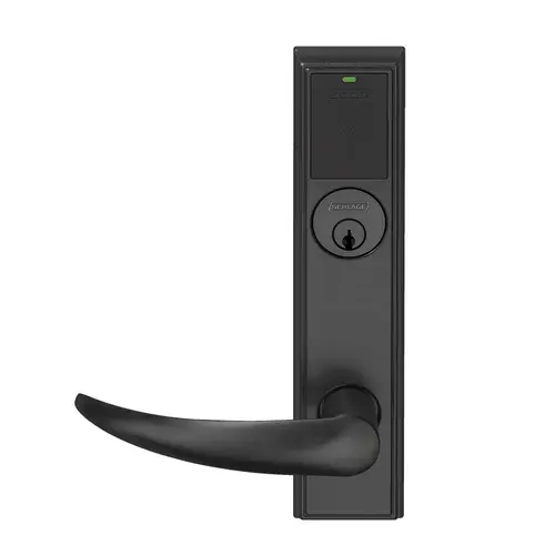 Wireless Mortise Lock Flat Black Coated