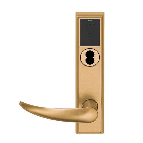 Wireless Mortise Lock Satin Bronze Clear Coated