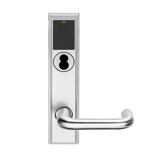 Wireless Mortise Lock Bright Chrome