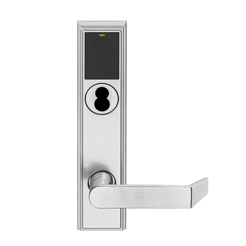 Wireless Mortise Lock Bright Chrome