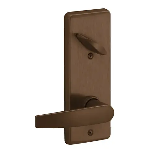 S200 Series Interconnected Entry Single Locking Full Size Less Core Jupiter Lever with 16-481 Latch 10-109 Strike Oil Rubbed Bronze Finish