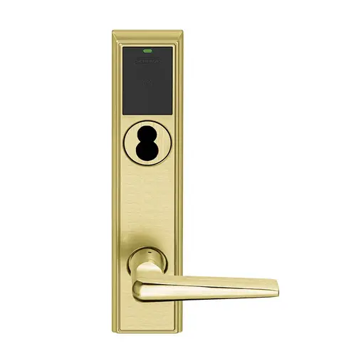 Wireless Mortise Lock Satin Brass