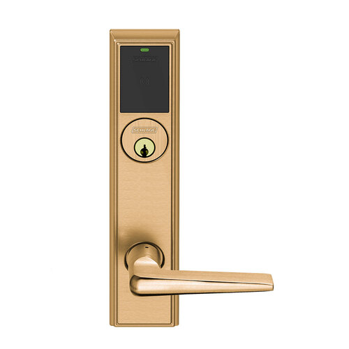 Wireless Mortise Lock Satin Bronze Clear Coated