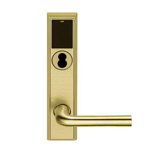 Wireless Mortise Lock Satin Brass