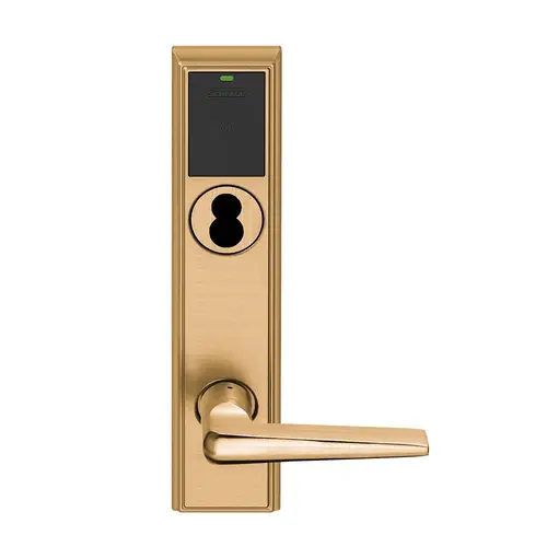 Wireless Mortise Lock Satin Bronze Clear Coated