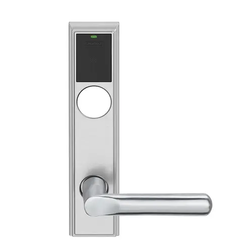 Wireless Mortise Lock Satin Chrome Antimicrobial Coated