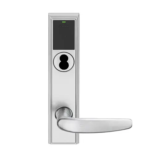 Wireless Mortise Lock Bright Chrome