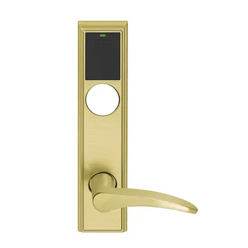 Wireless Mortise Lock Satin Brass