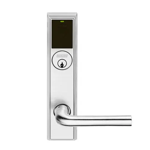 Wireless Mortise Lock Bright Chrome