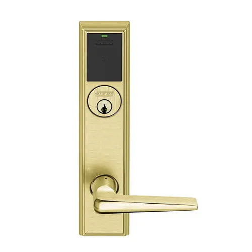 Wireless Mortise Lock Satin Brass