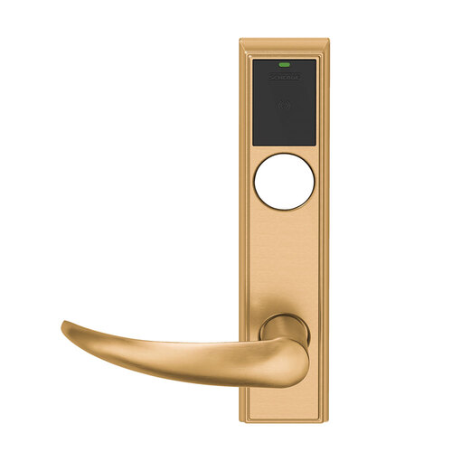 Wireless Mortise Lock Satin Bronze Clear Coated